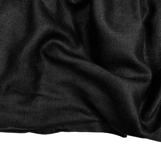 281 - Coloured Farmer Linen Black